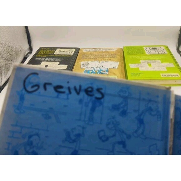 Diary Of A Wimpy Kid Lot Of 6 Books by Jeff Kinney Hardcover Movie Book Bundle - Picture 10 of 16
